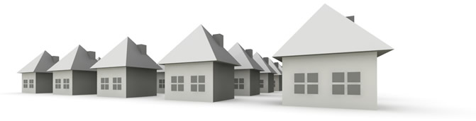 row of houses